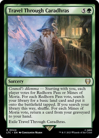 Travel Through Caradhras [The Lord of the Rings: Tales of Middle-Earth Commander]