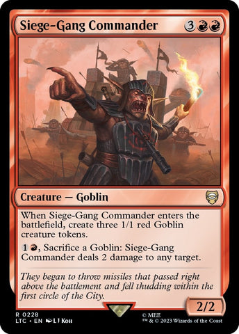 Siege Gang Commander (228) [LTC]