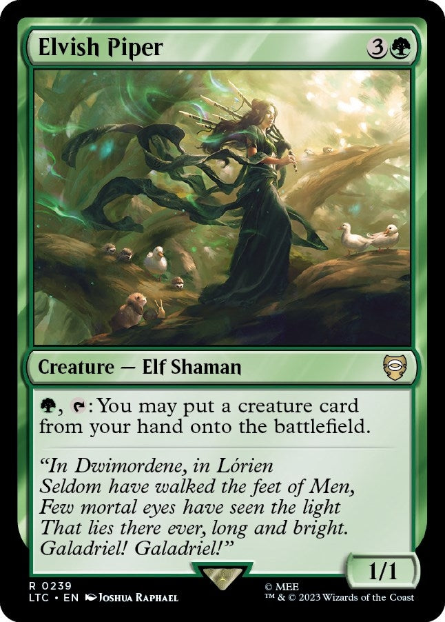 Elvish Piper (239) [LTC]