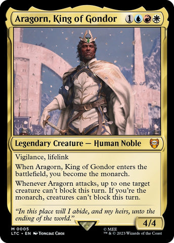 Aragorn King of Gondor (5) [LTC]