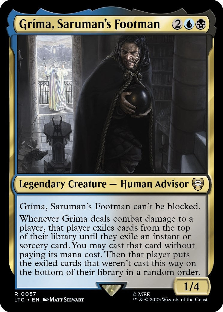 Grima Sarumans Footman (57) [LTC]