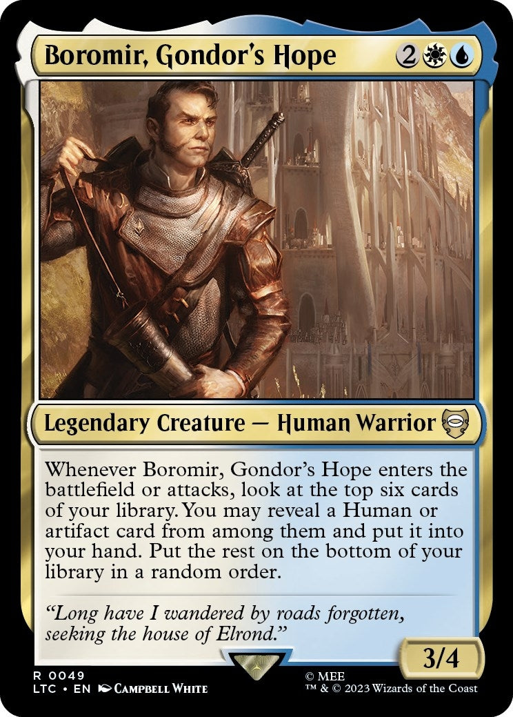 Boromir Gondors Hope (49) [LTC]