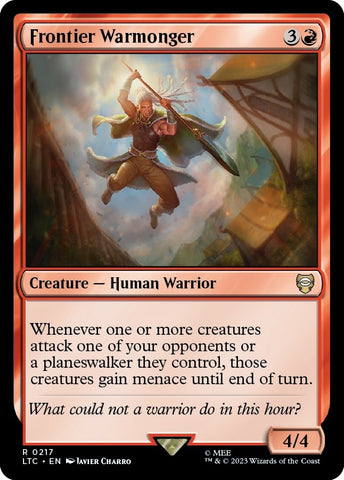 Frontier Warmonger (217) [LTC]