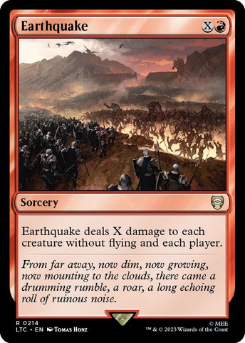 Earthquake (214) [LTC]