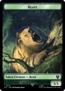 Beast Treefolk Double Sided Token (10//13) [LTC]