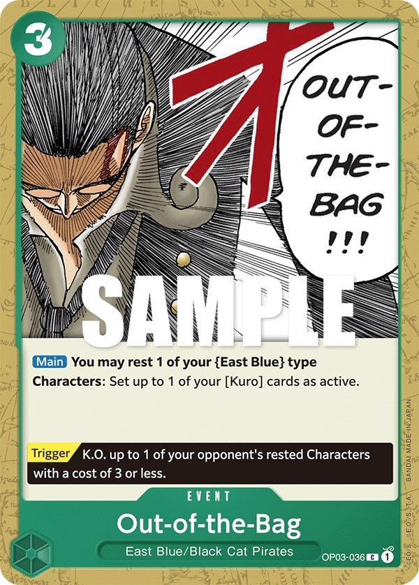 Out of the Bag (OP03-036) [OP03]
