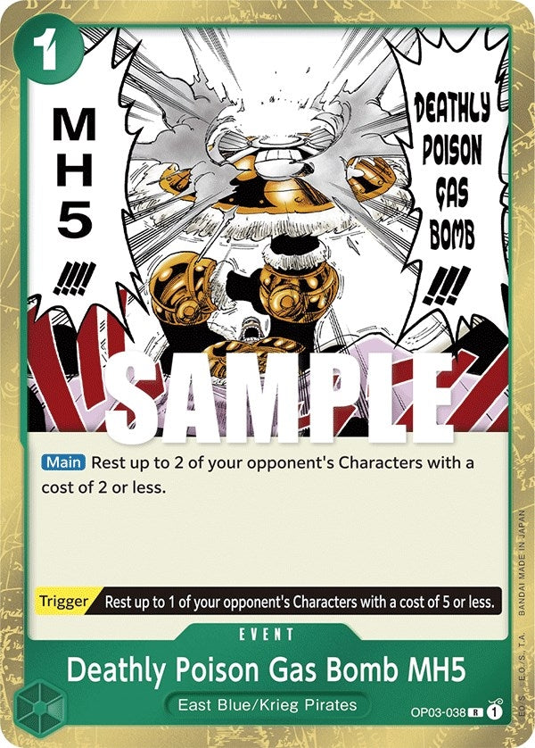 Deathly Poison Gas Bomb MH5 (OP03-038) [OP03]