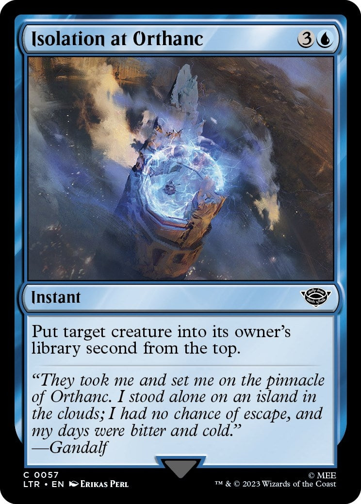 Isolation at Orthanc [The Lord of the Rings: Tales of Middle-Earth]