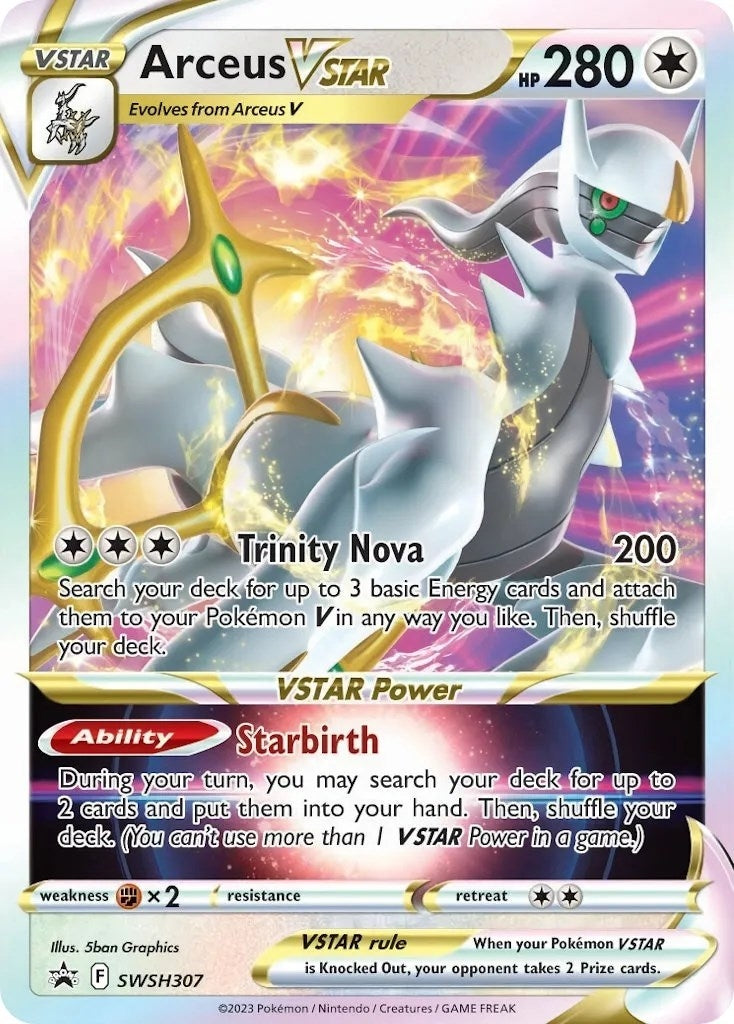 Arceus VSTAR SWSH307 (SWSH307) [SWSD]