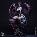 Succubus Resin Statue - view 2