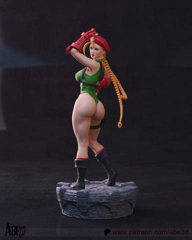 Cammy Resin Statue - view 1
