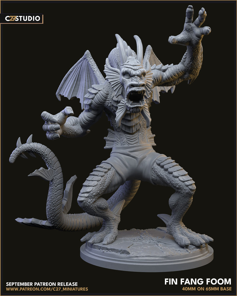 Fin Fang Foom - Marvel MCP-Compatible Resin Miniature