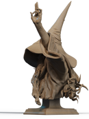 The Legendary Merlin Resin Bust - view 2