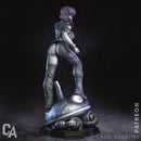 Motoko Resin Statue - view 4