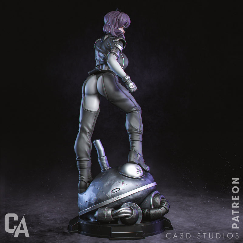 Motoko Resin Statue - view 4