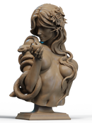 Eve Resin Bust - Design 2 - view 2