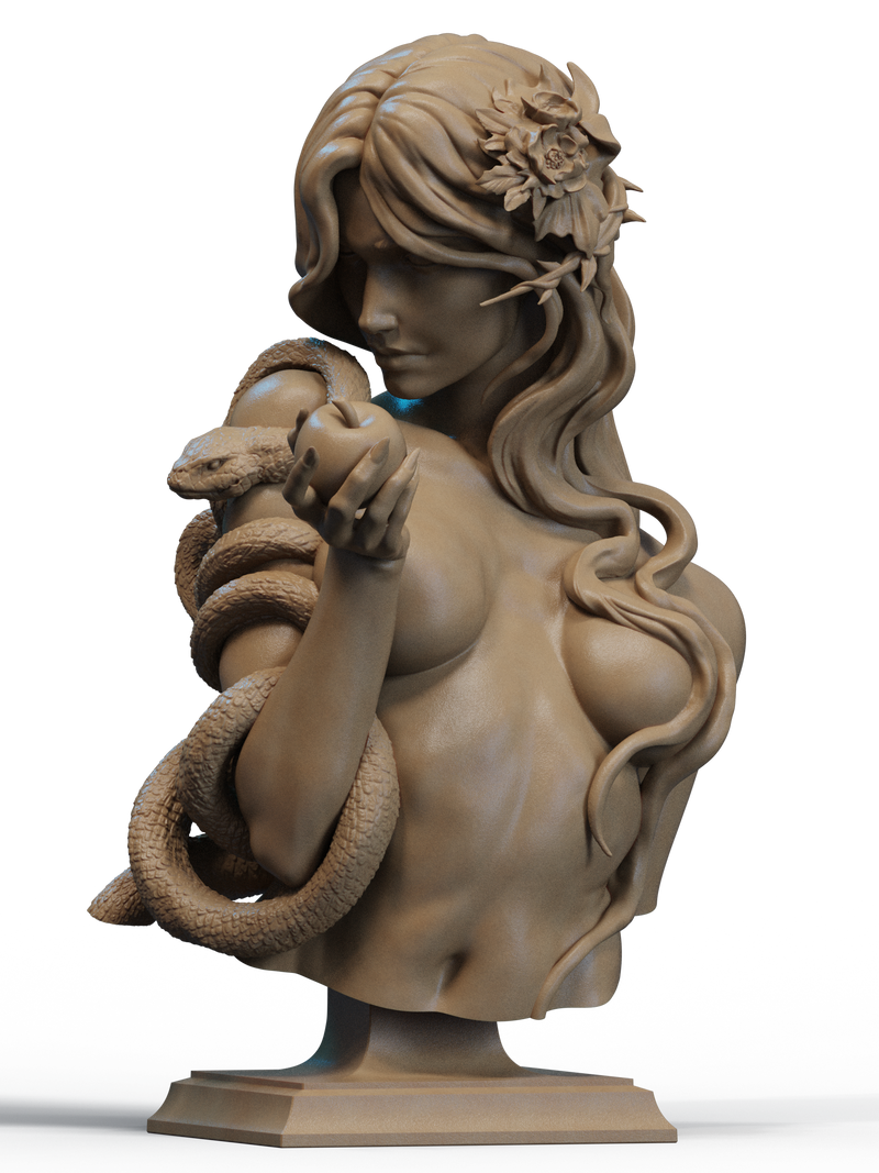 Eve Resin Bust - Design 2 - view 2