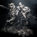 Lenora and Dareios Resin Diorama - view 4