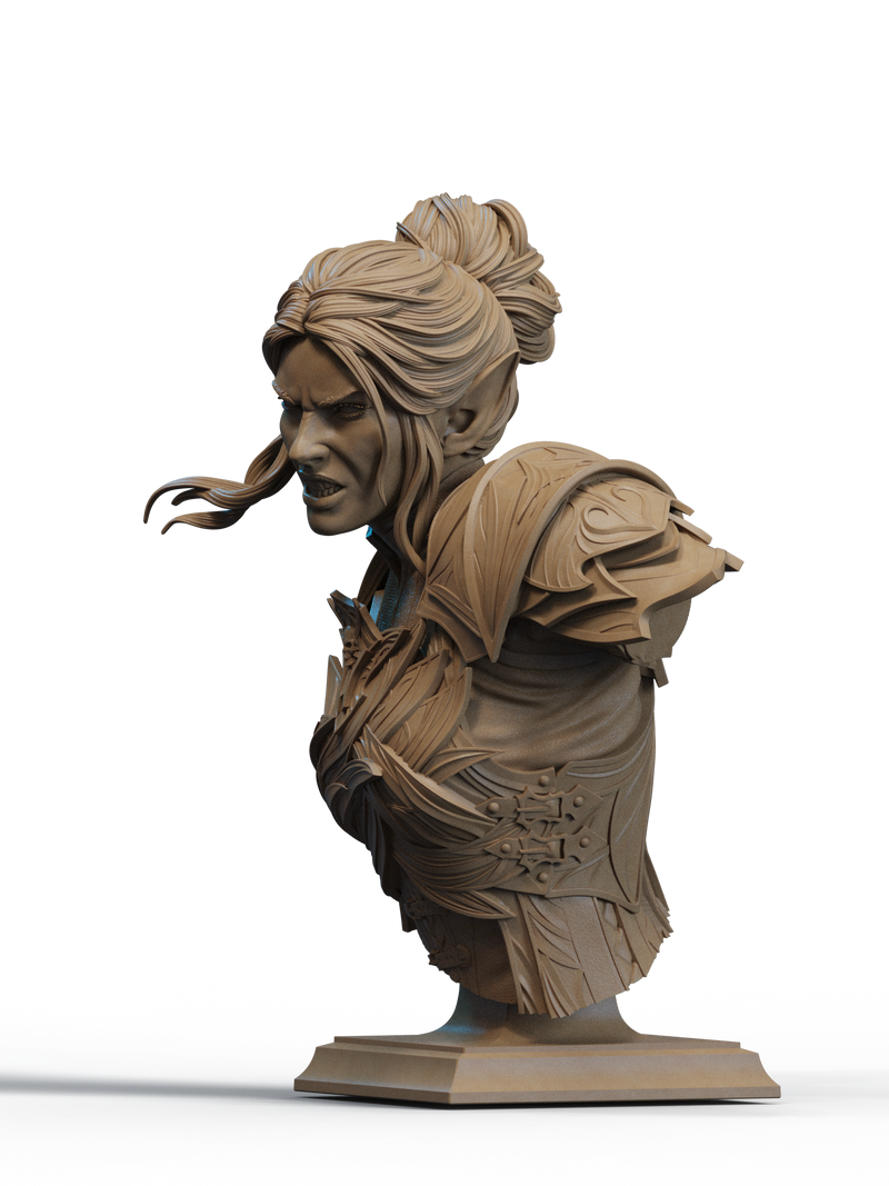 Minthara Resin Bust - view 2
