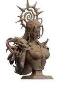 Hela Resin Bust - view 2