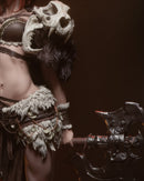 Barbarian Queen Resin Statue - view 2