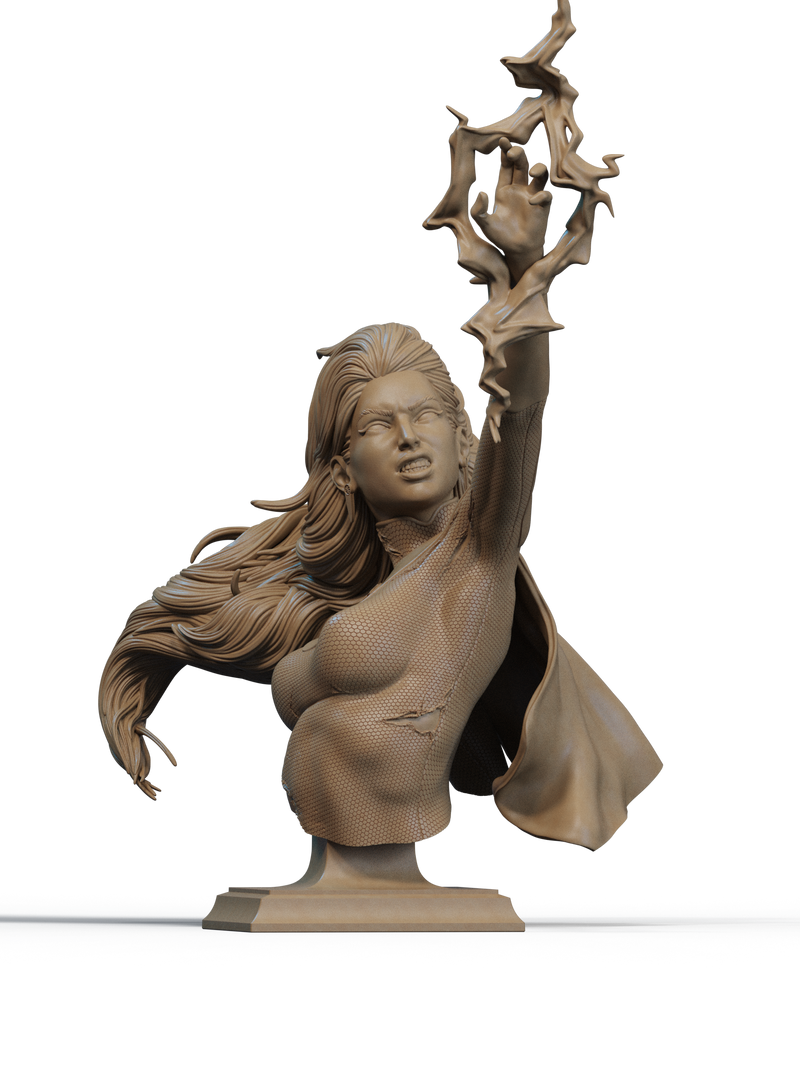 Atom Eve Resin Bust - view 2