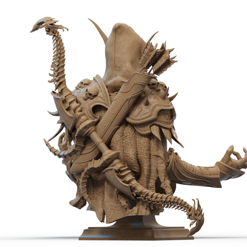 Sylvanas Resin Bust - view 3