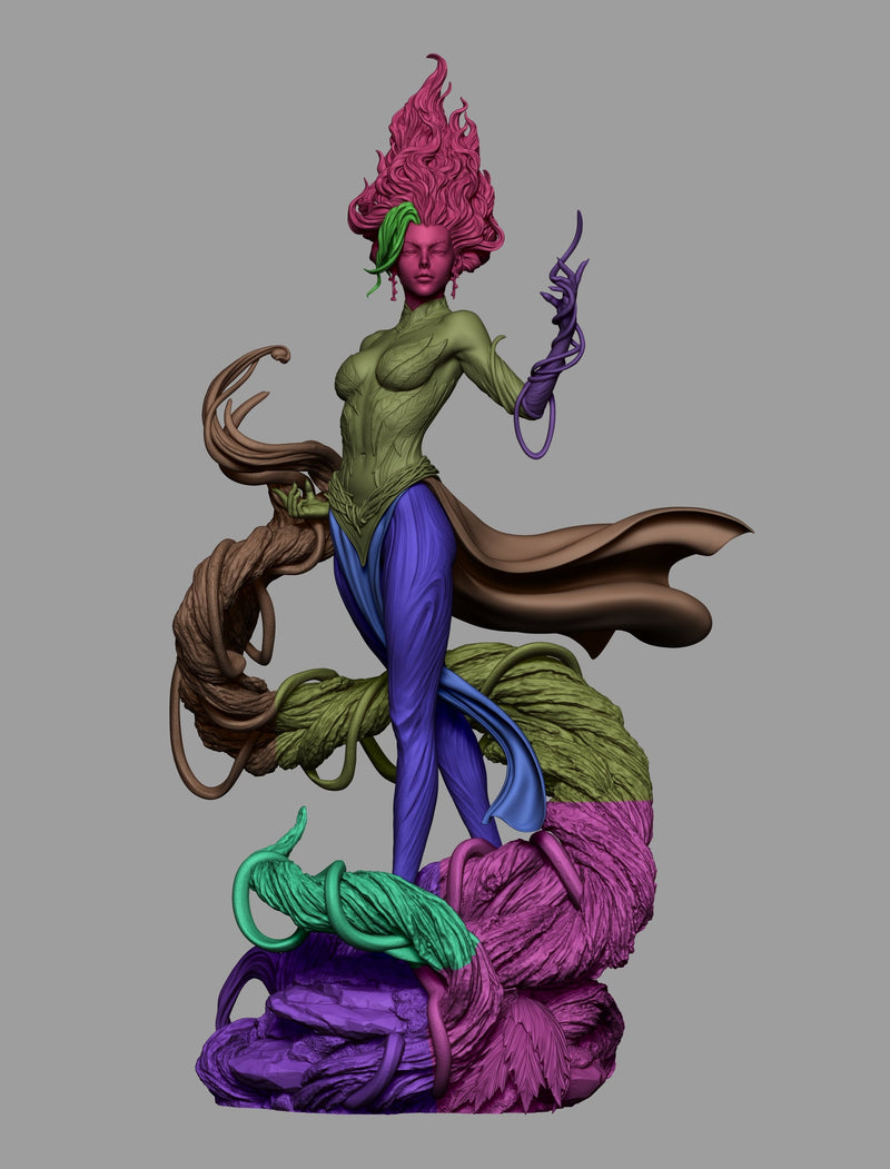 Gaia Resin Statue - view 7