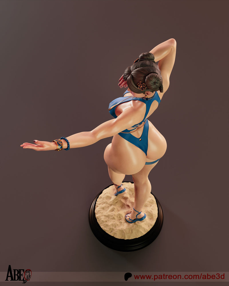 Chun-Li SF6 CST4 Resin Statue - view 6