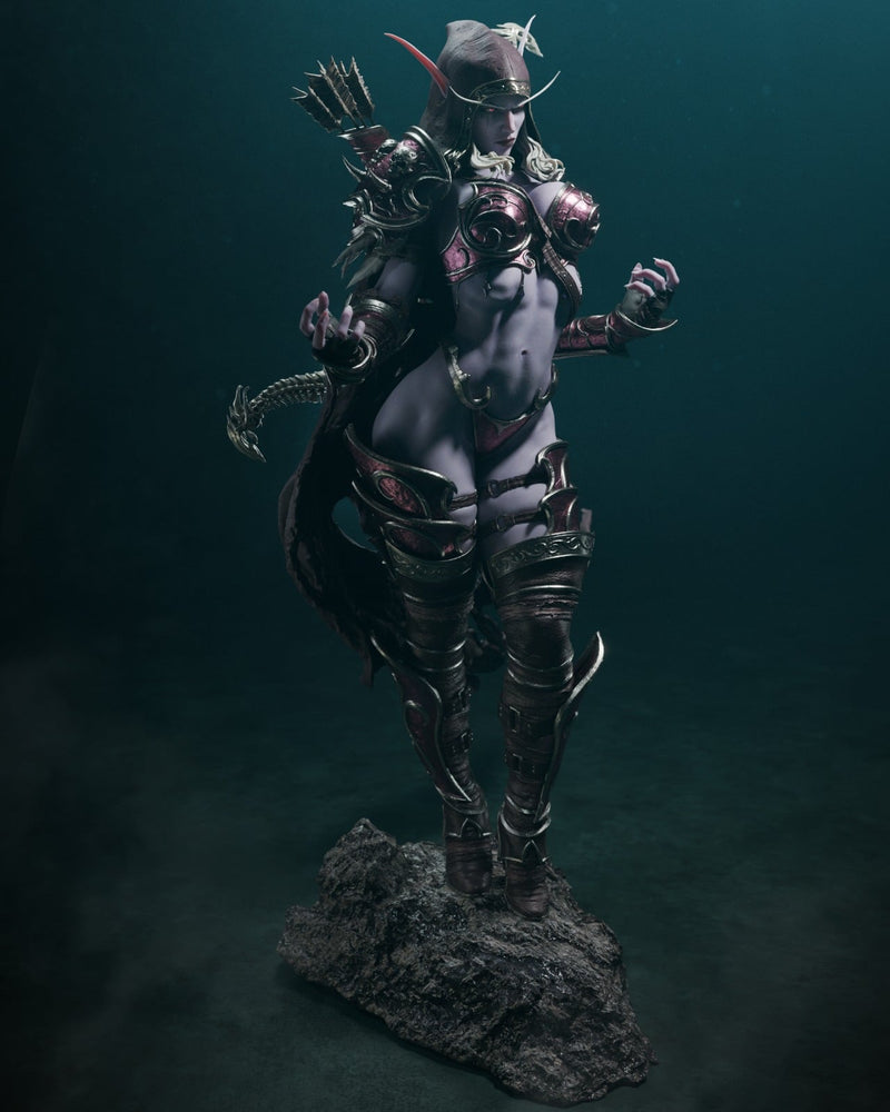 Sylvanas Resin Statue - view 5