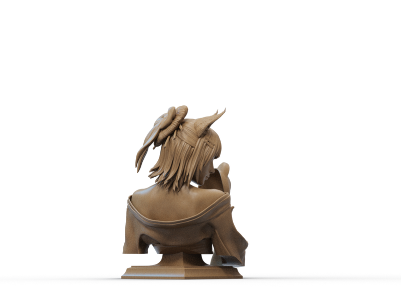 Amaterasu Resin Bust - view 7