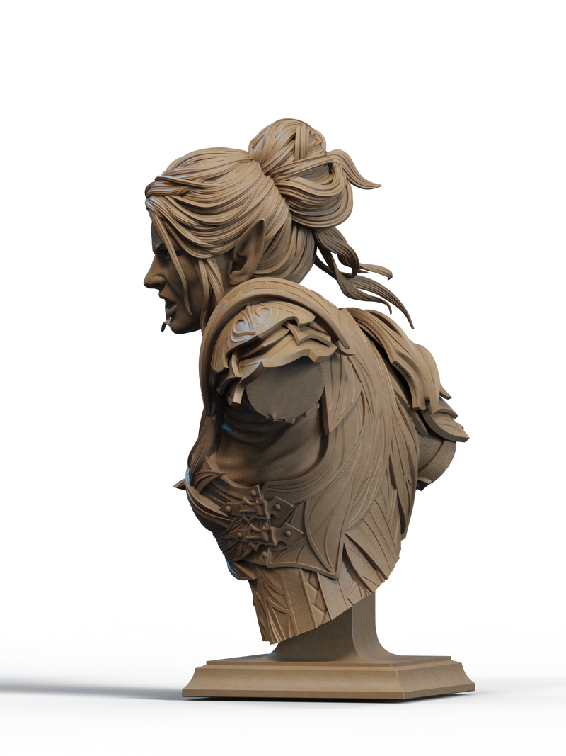 Minthara Resin Bust - view 3