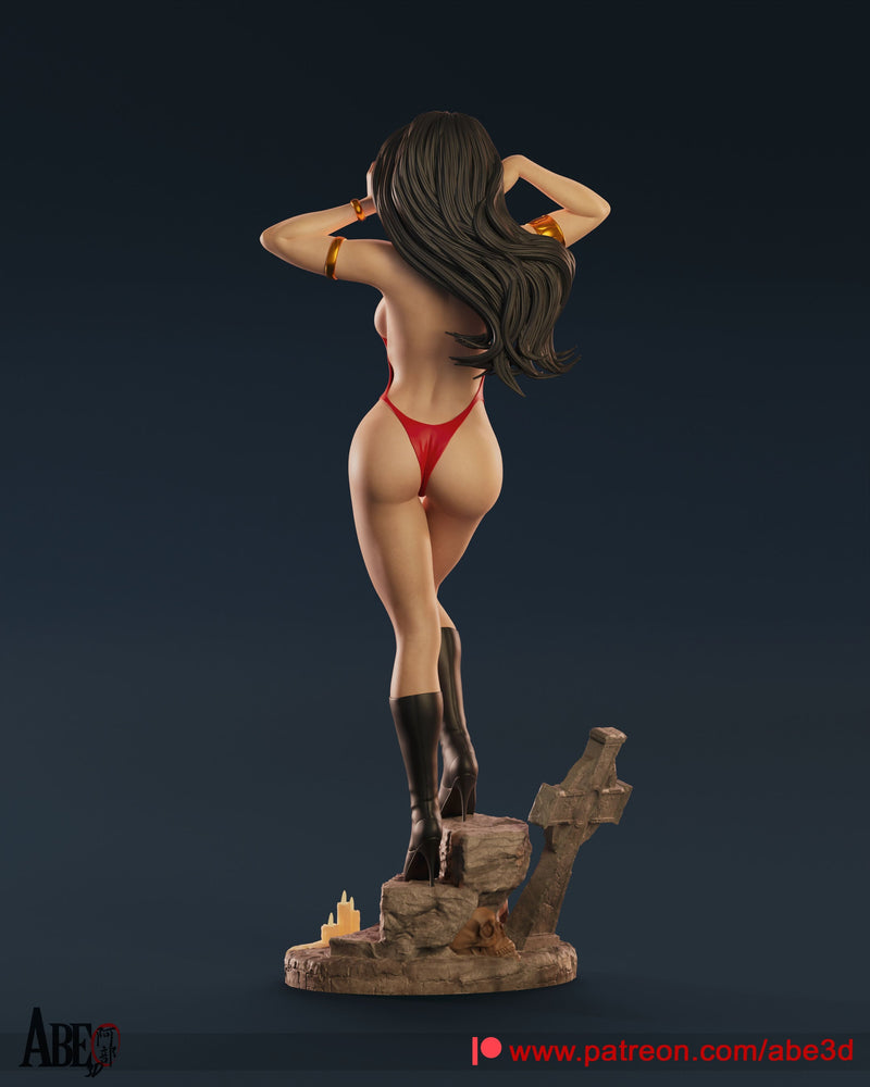 Vampirella Resin Statue - view 5