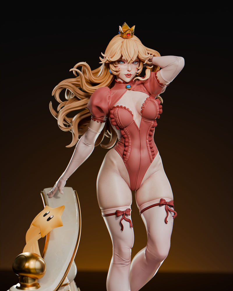 Princess Peach Resin Statue - view 6