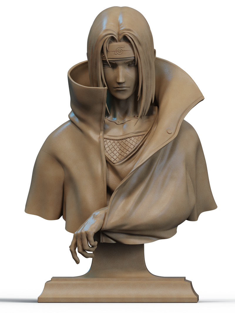 Itachi Resin Bust - view 1