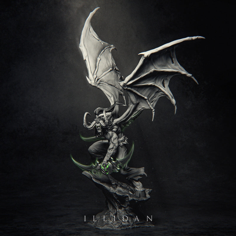 ILLIDAN Resin Statue - view 3