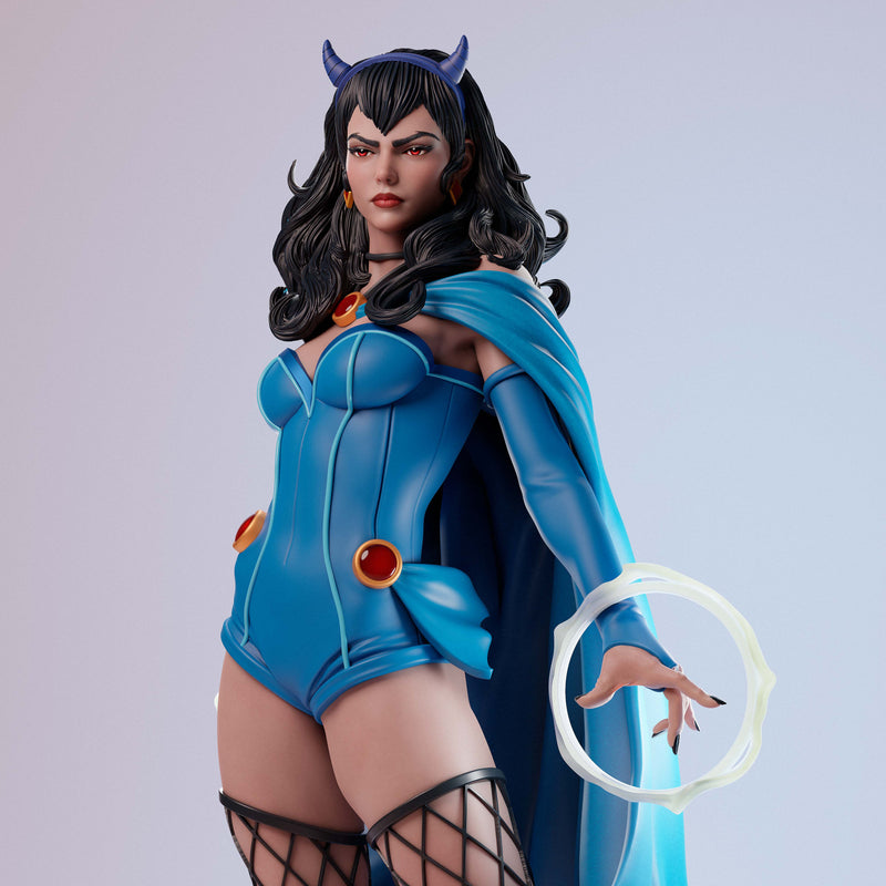 Raven Bombshell Resin Statue - view 2