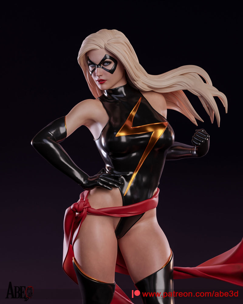 Ms. Marvel Resin Statue - view 1