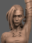 Jinx Resin Statue - view 1
