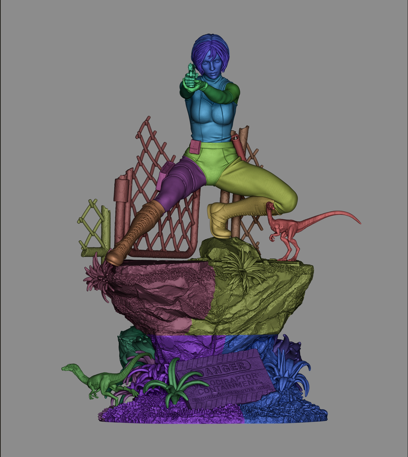 Regina Resin Statue - view 8