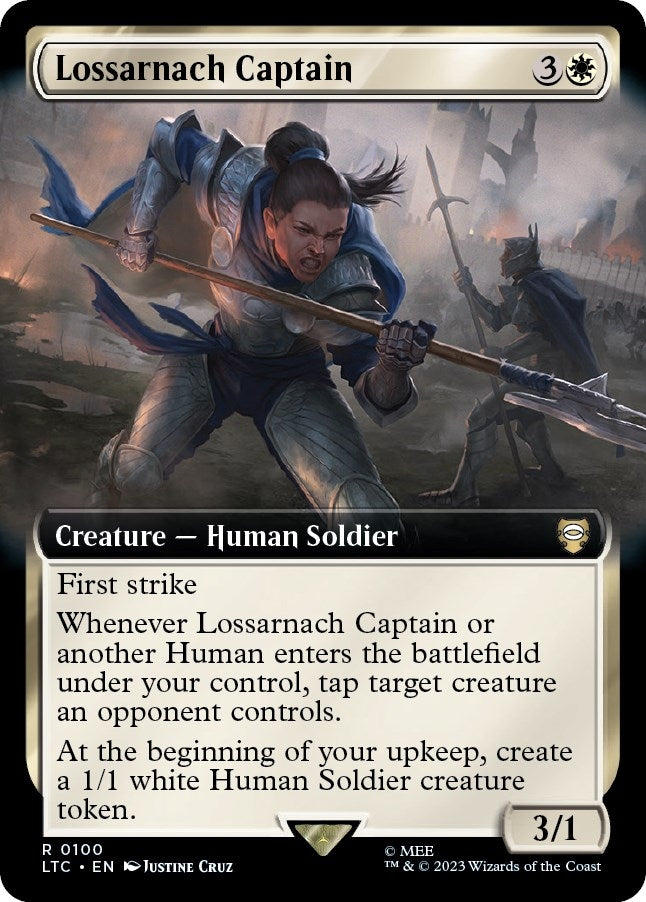 Lossarnach Captain Extended Art (100) [LTC]