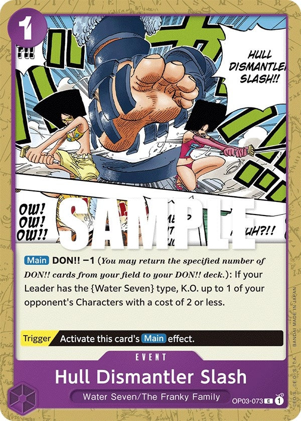 Hull Dismantler Slash (OP03-073) [OP03]