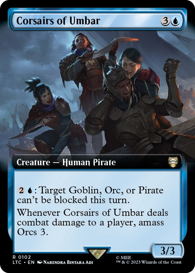 Corsairs of Umbar Extended Art (102) [LTC]