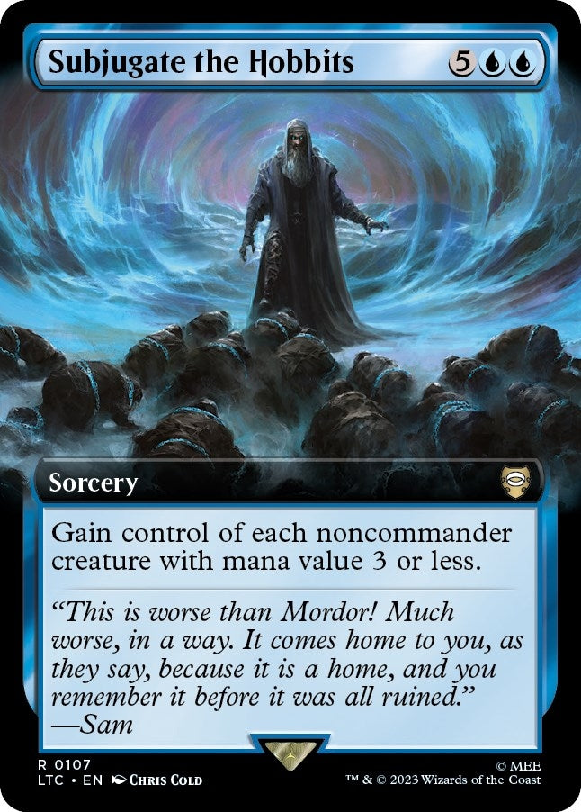 Subjugate the Hobbits Extended Art (107) [LTC]