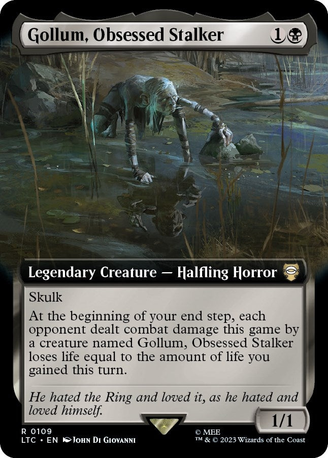 Gollum, Obsessed Stalker (Extended Art) [The Lord of the Rings: Tales of Middle-Earth Commander]