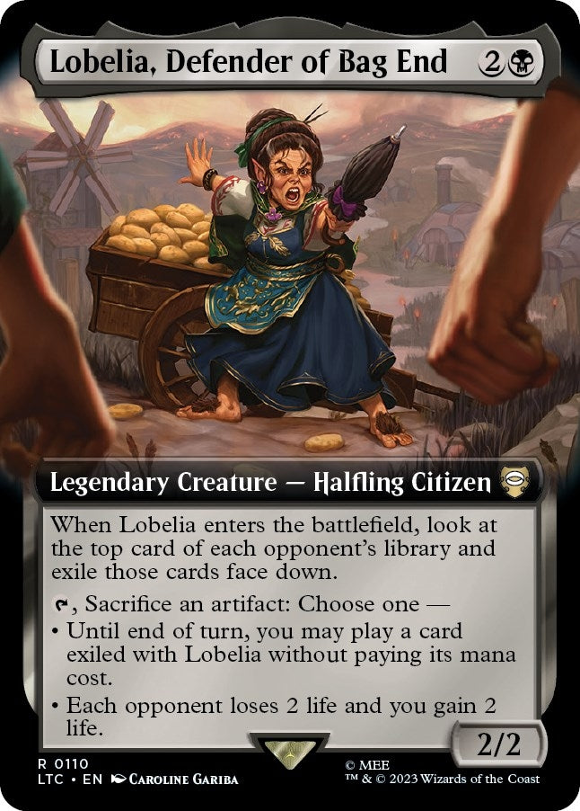 Lobelia Defender of Bag End Extended Art (110) [LTC]