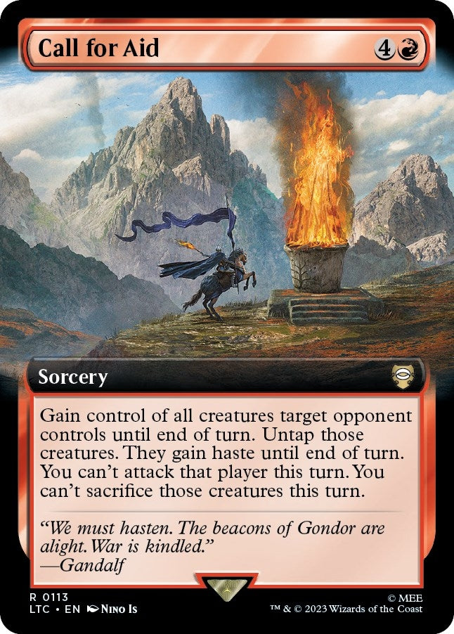 Call for Aid Extended Art (113) [LTC]