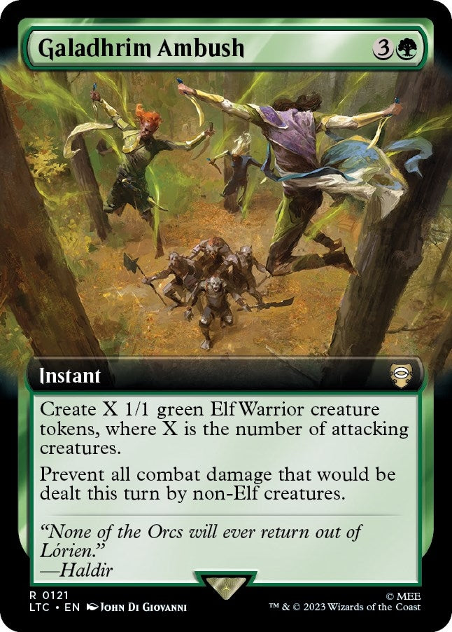 Galadhrim Ambush Extended Art (121) [LTC]