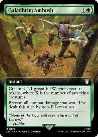 Galadhrim Ambush Extended Art (121) [LTC]