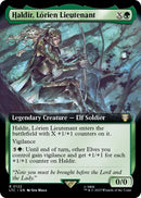 Haldir Lorien Lieutenant Extended Art (122) [LTC]